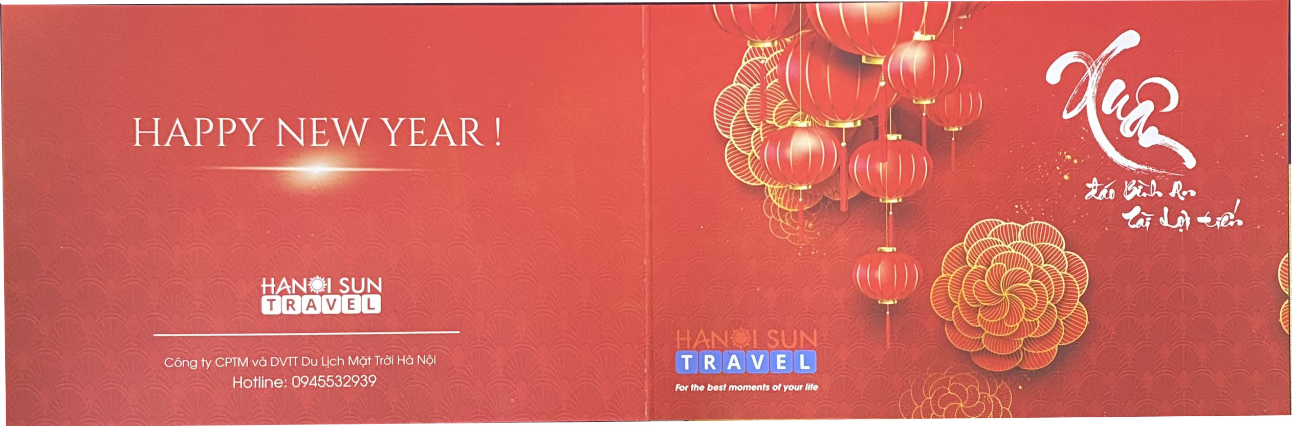 Ha Noi Sun Travel thông báo lịch nghỉ Tết Nguyên Đán Quý Mão 2023
